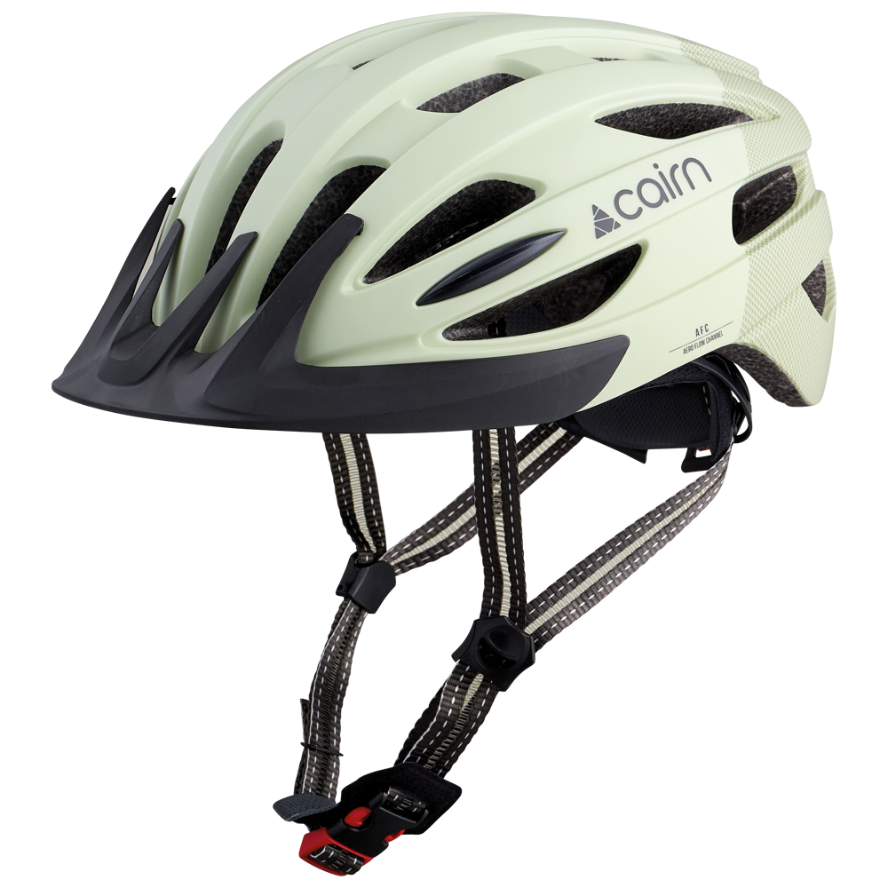 Casque Mixte Cairn Fusion - Taille L (59-62 Cm), Couleur Pastel Rose | LED Intégrée, 24 Aérations, Doublure Amovible