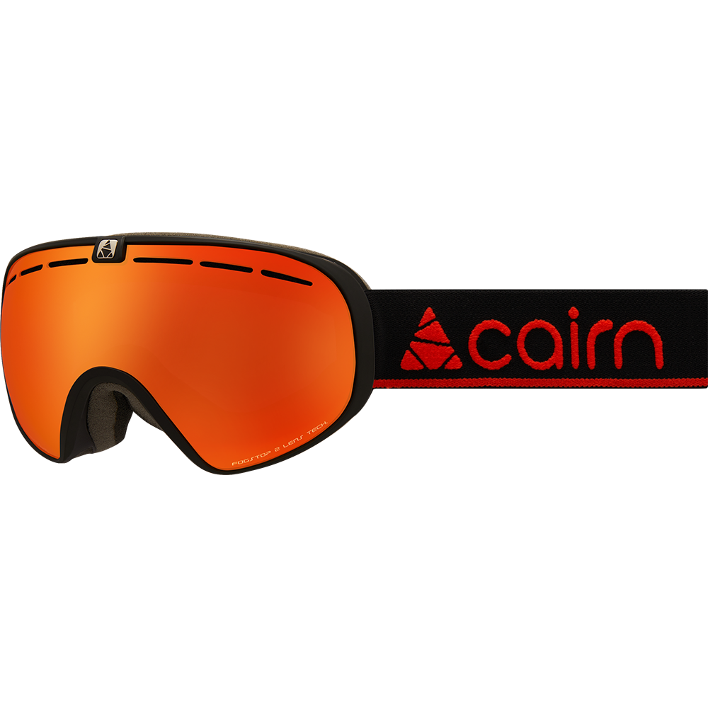 Masque de ski Cairn Adulte SPOT OTG Porteurs de Lunettes Noir Orange SPX  3000
